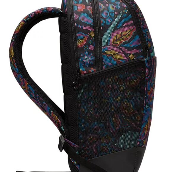 Nike Brasilia All Over Print Training Backpack Large Laptop Padded Bold Colorful - Picture 12 of 14